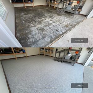 Garage Floor Coating Knoxville TN - in Farragut