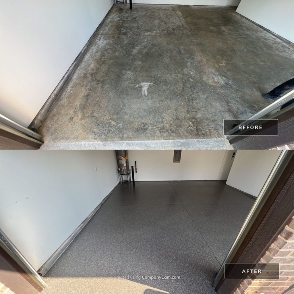 Lenoir City Garage Floor Coating in Briar Lenoir City Garage Floor Coating in Briar