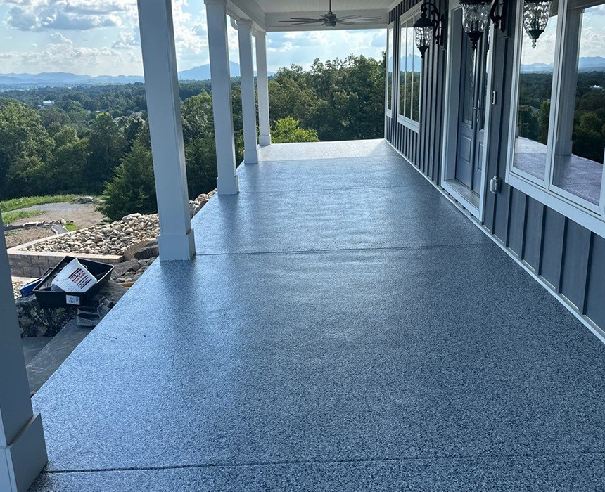 Patio-Floor-Coatings Epoxy & Polyaspartic Garage Floor Coatings in Morristown