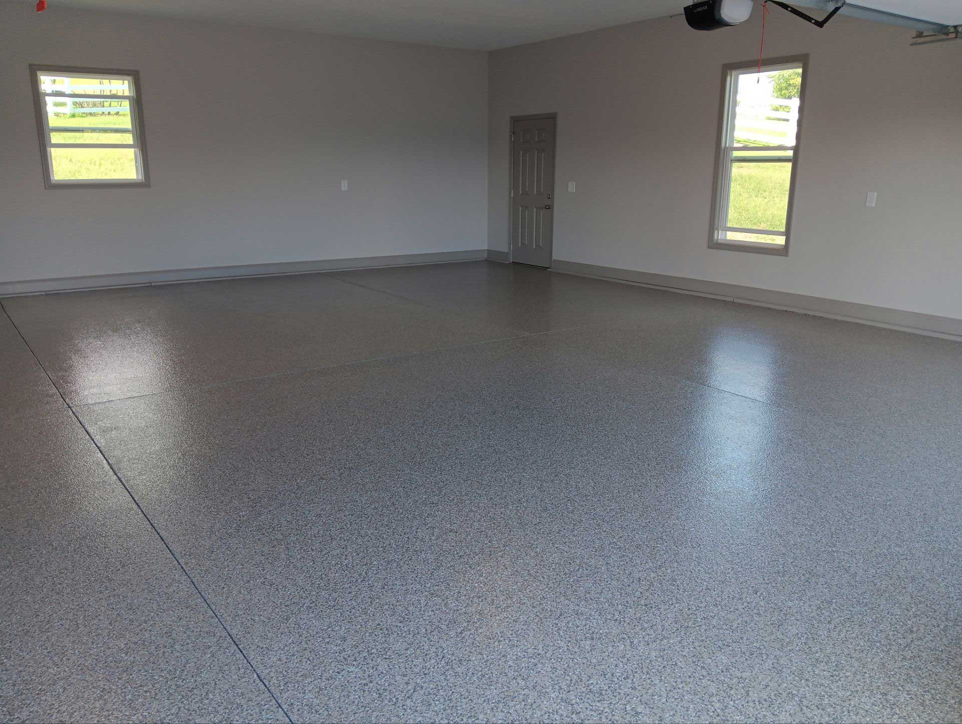 Polyaspartic Garage Floor Coatings in Knoxville, Tennessee