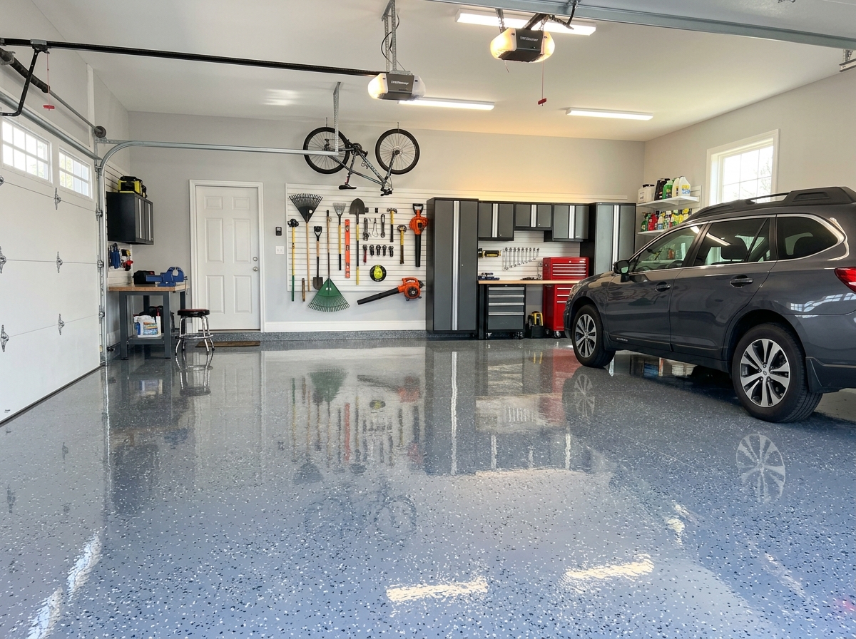 uv-resistant-polyaspartic-coatings-for-a-sunproof-garage-image UV resistant polyaspartic garage