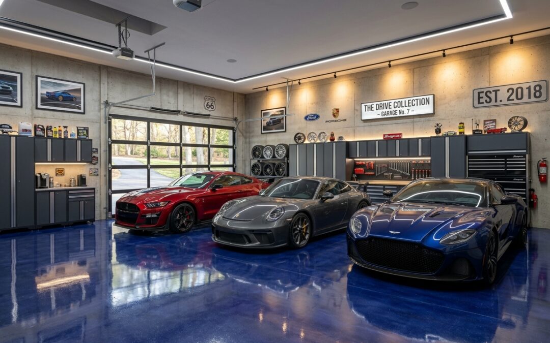 Indigo and Beyond: How to Pick a Standout Garage Floor Color