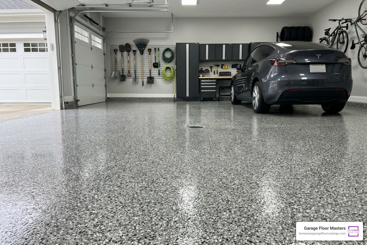 polyaspartic garage floor price