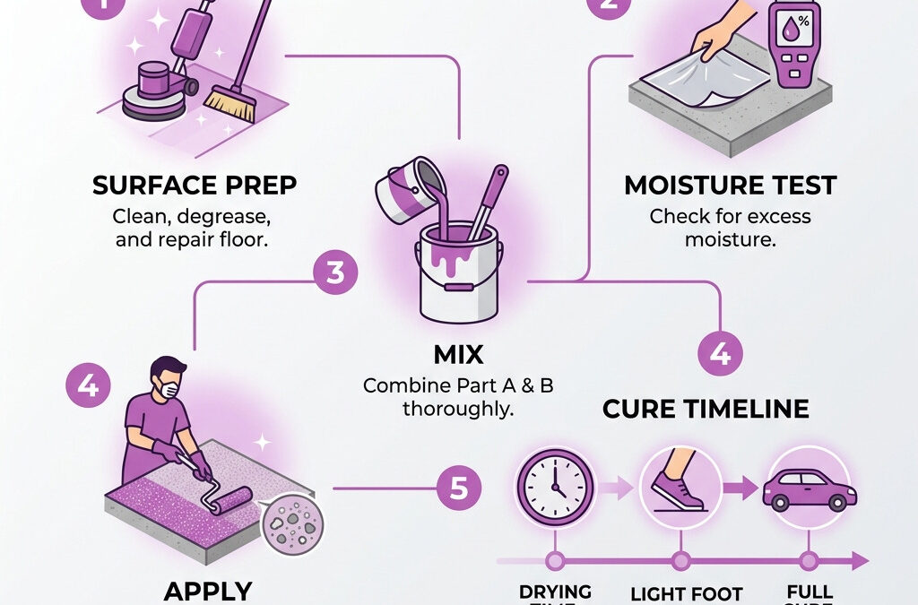 The Secret to Applying Anti Slip Epoxy Floor Coating Perfectly