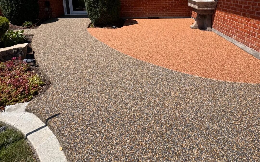 Don’t Lose Your Marbles with This DIY Epoxy Stone Patio Guide